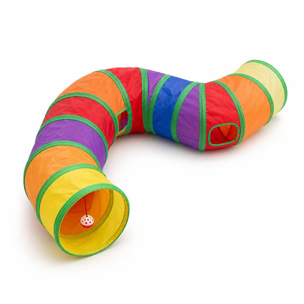 Túnel de Juego Plegable Zuppy — para Gatos y Mascotas Pequeñas