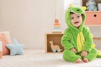 Bebé con pijama de dinosaurio Zuppy